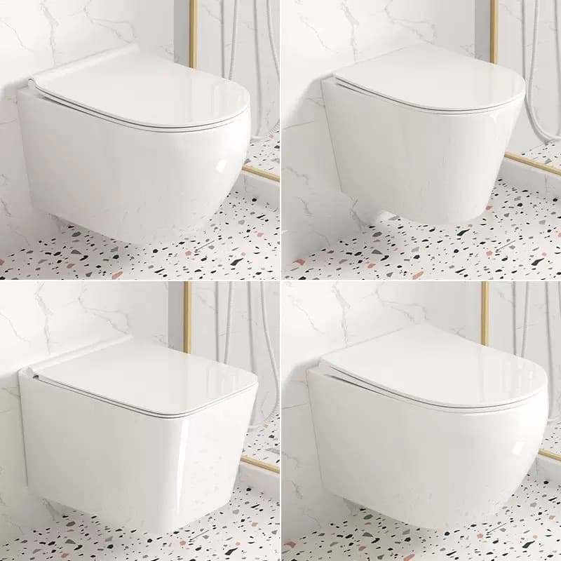 Ultra-Swirl Wall-Mounted Toilet Household In-Wall Hidden Hanging Embedded Wall-Mounted Wall-Mounted Suspended Toilet