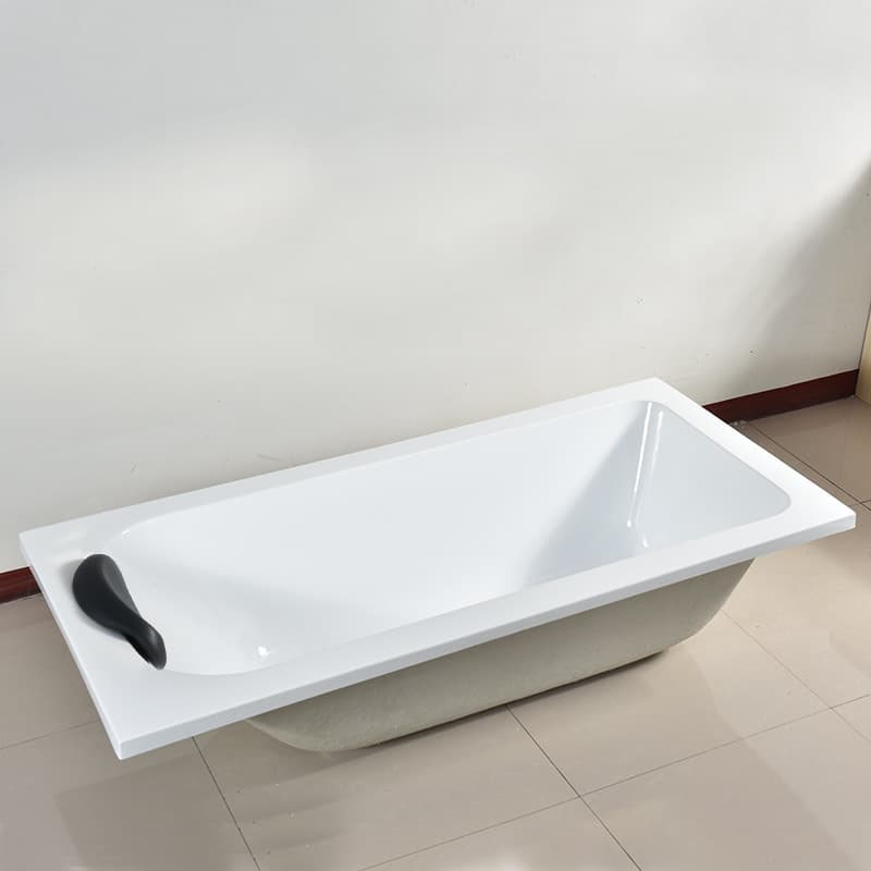 Built-In Bathtub, Wall-Mounted Ordinary Household Drop-In Bathtub