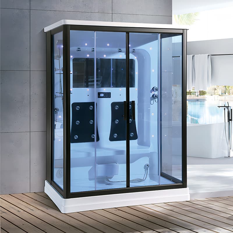 Mobile Bathroom Overall Luxury Single and Double Steam Shower Room Glass Partition Enclosed Home Bath and Shower Room