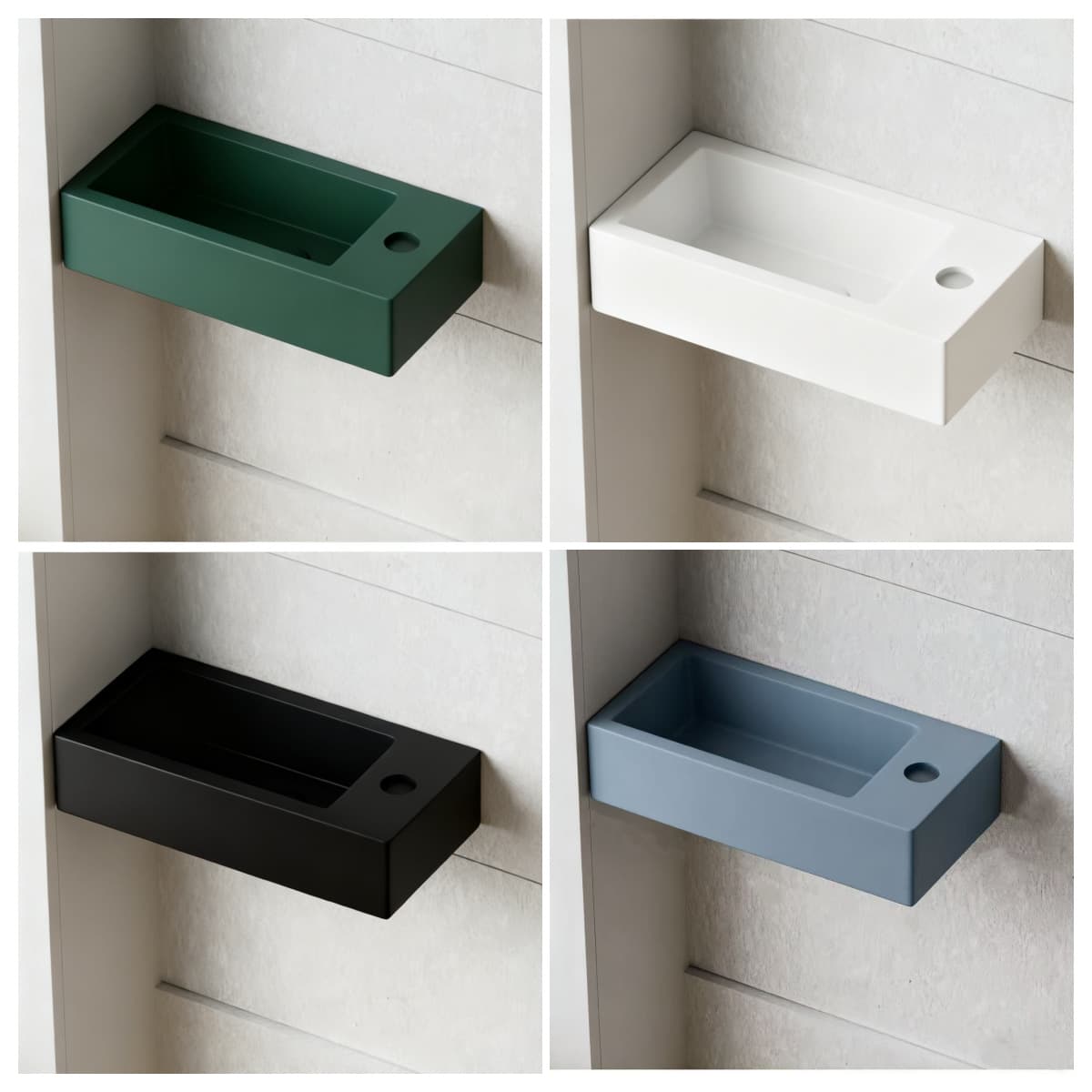 Wall-Mounted Small-Sized Cross-Border Small Apartment Balcony Small Washbasin Sink Ultra-Narrow Small Corner