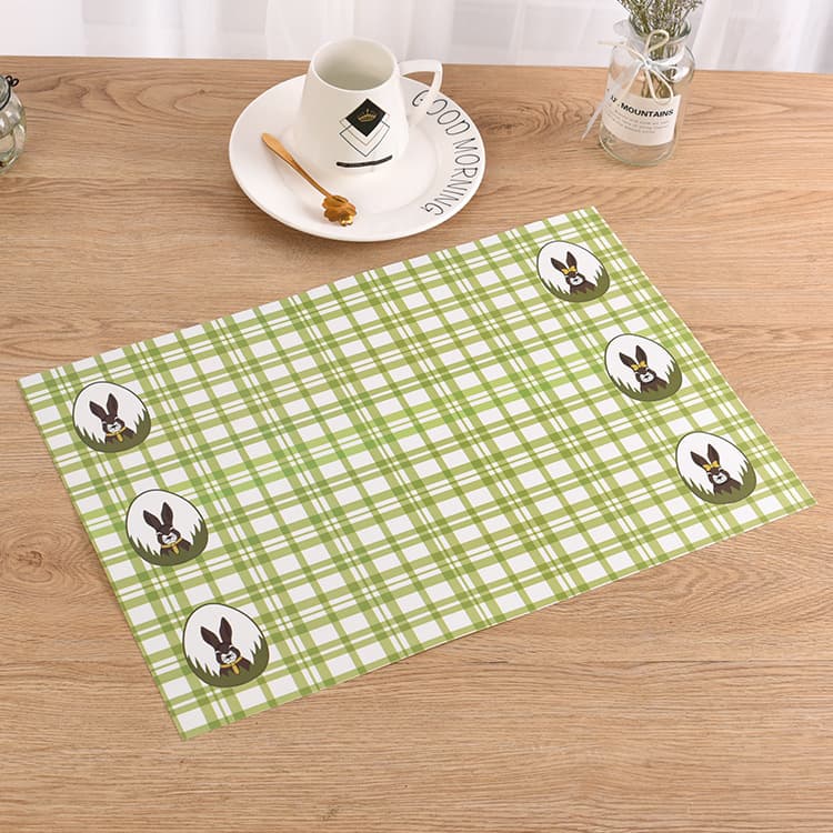 Wow Christmas Placemat Hotel Placemat Printed Table Mat Advertising Coaster Hotel Home Dinner Plate Mat Customized