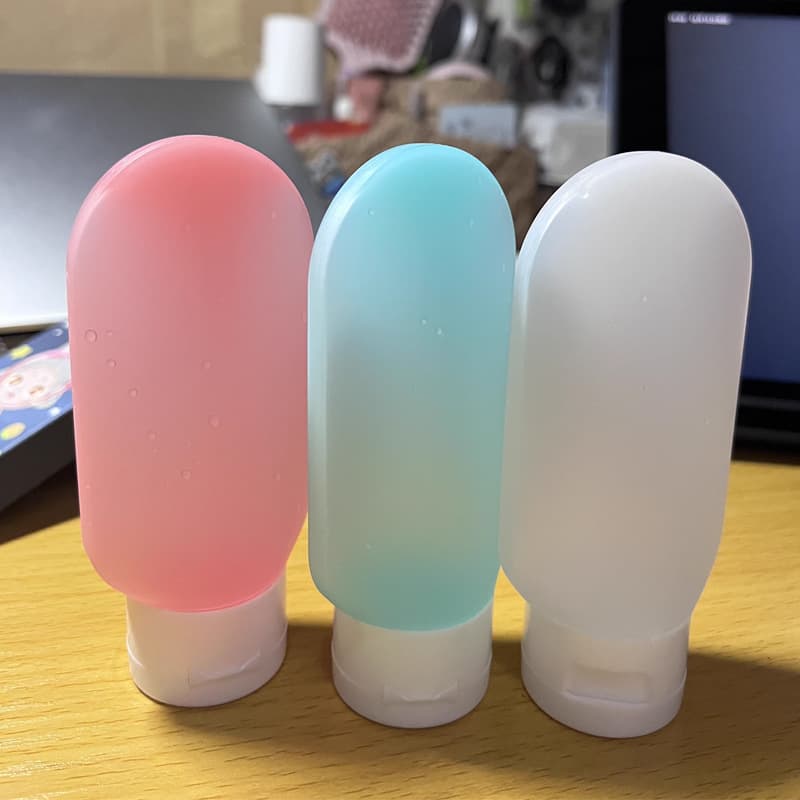 Travel Bottle Storage Bottle Lotion Push-Type Transparent Cosmetics Shower Gel Perfume Plastic Thickeneded Shampoo