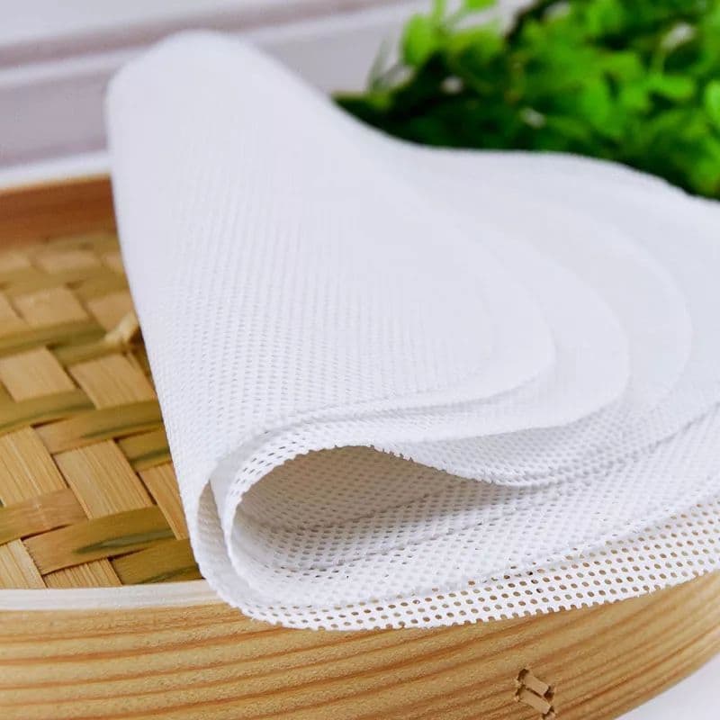 Silicone Steamer Pad Round Food Grade Commercial Household Small Steamer Buns Steamed Buns Mat Steamed Dumplings Thickened Steamer Cloth