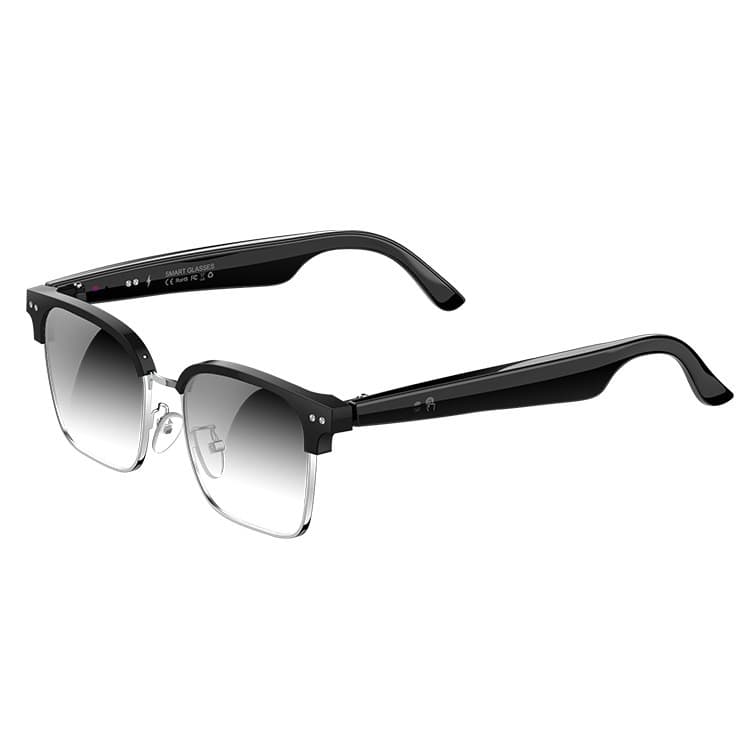 New W100D Smart Glasses Ai Bluetooth Call Switch Ai Dialogue Translation Music Playback Waterproof Sunglasses
