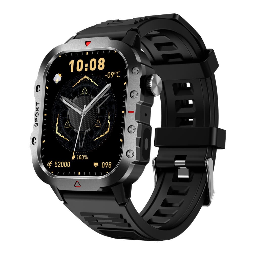 Cross-Border New H11 Smart Watch Flashlight Bluetooth Call Blood Pressure Measurement Pedometer Sports Photo Bracelet
