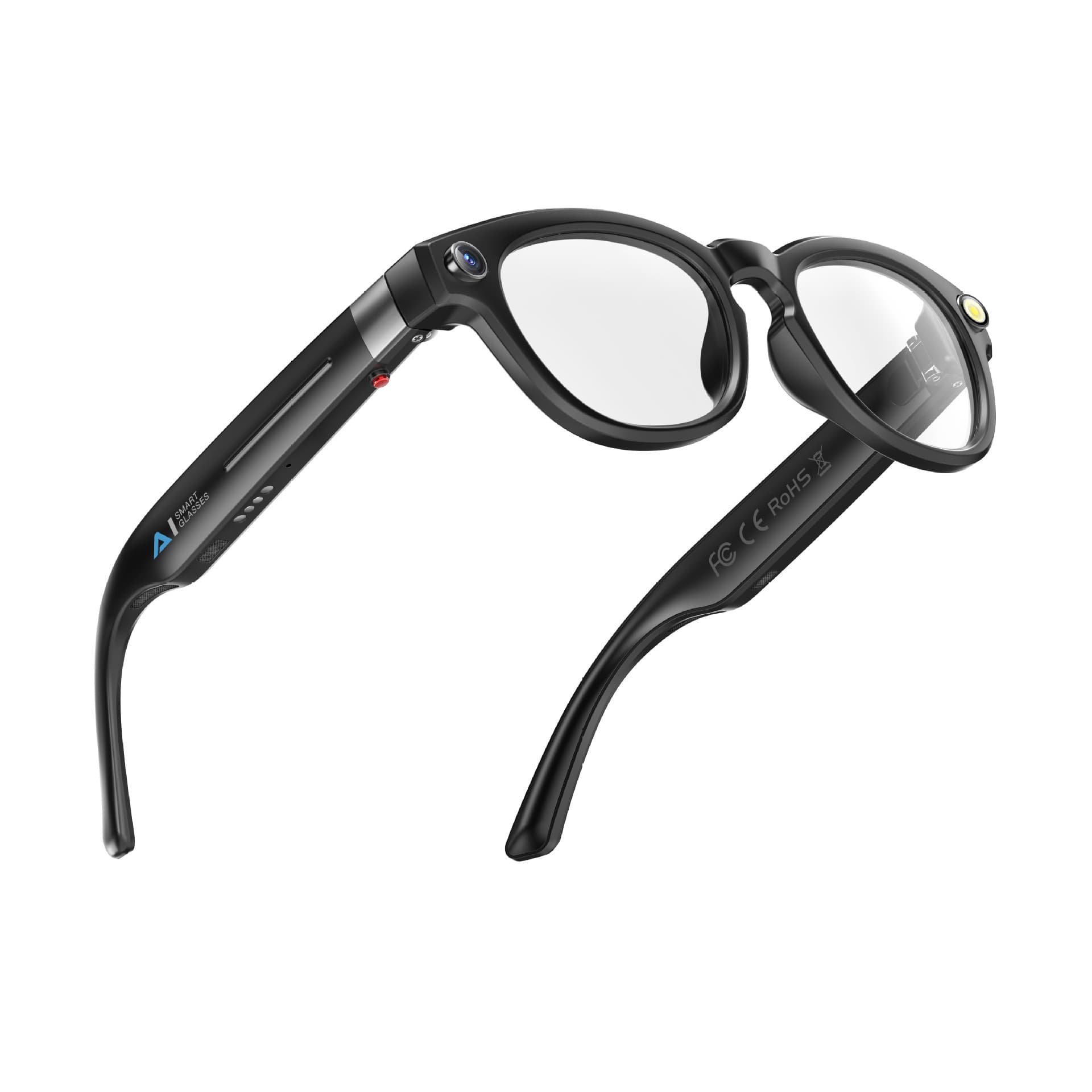 Cross-Border New Model Q8 Camera Smart Glasses 800W High-Definition Photography Surround Sound Anti-Shake Ai Translation Sunglasses