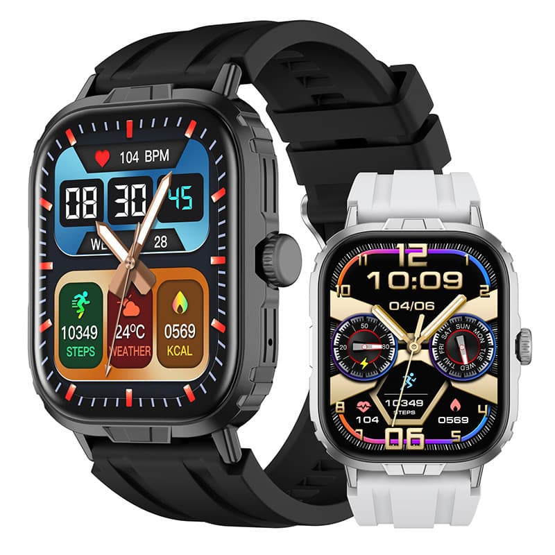 Cross-Border New M106 Smart Watch 1.85inch Three-Proof Outdoor Pedometer Bluetooth Call Men's Bracelet