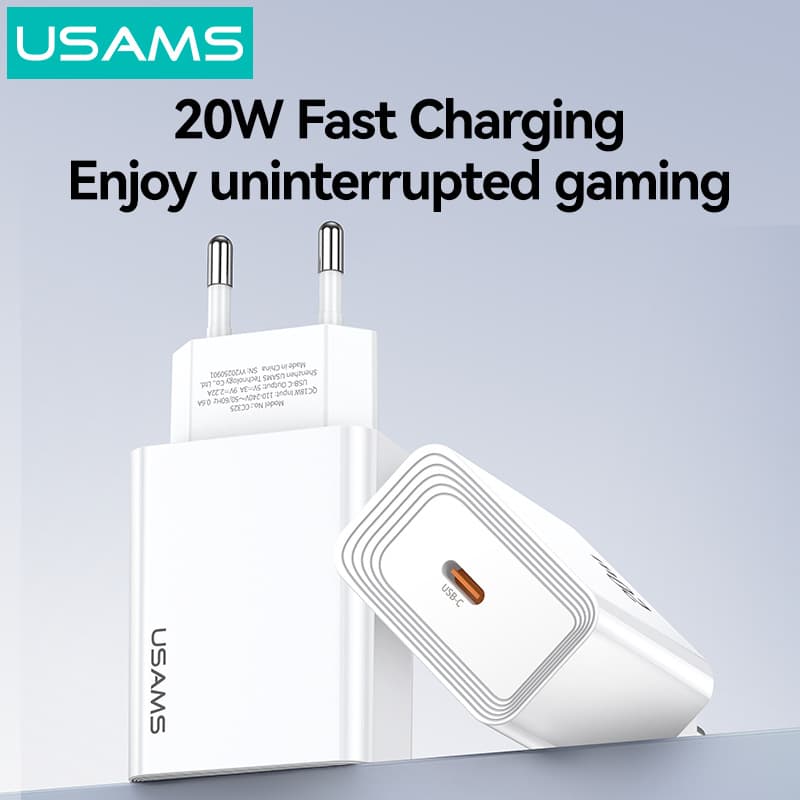 Usams Is Suitable for Apple 20W Fast Charging Pd Charger Iphone16 Fast 14 Mobile Phone 15Pmax Charging Head 13