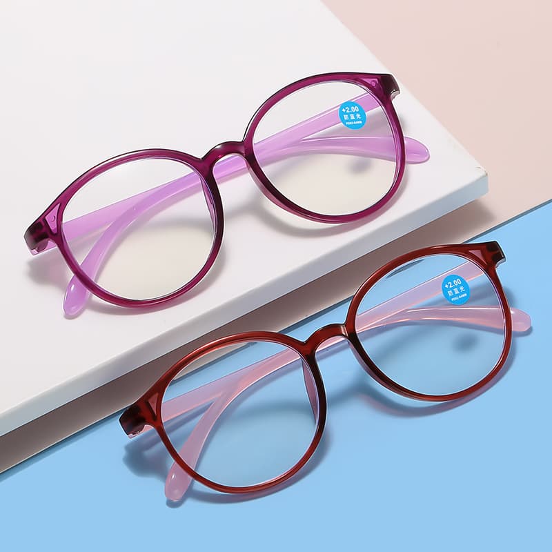 New ultra-light reading glasses anti-blue light running Jianghu high-definition flower glasses fashion middle-aged and old age show young reading glasses women