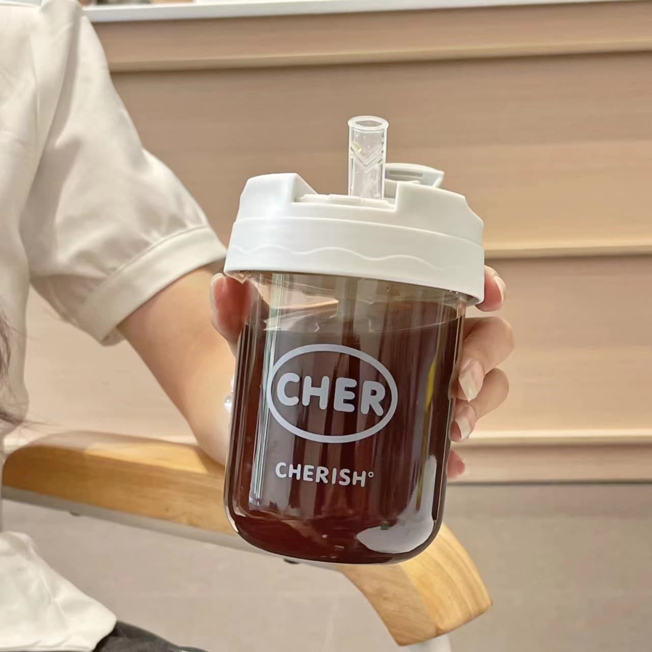 Water Cup men's super mini capacity shake coffee water bottle Children Baby straw milk juice drink plastic cup