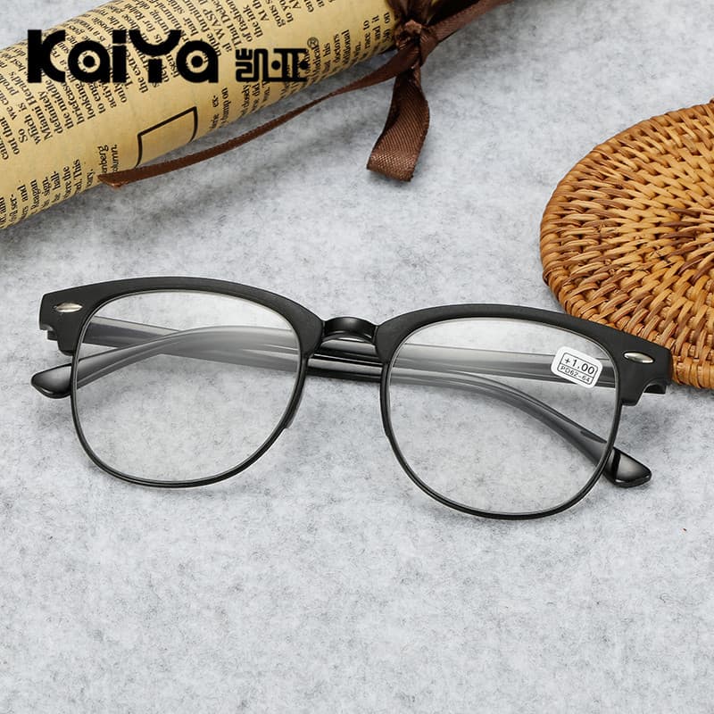2140 old glasses lightweight retro TR90 large frame rice nail presbyopia glasses elderly glasses wholesale eye protection