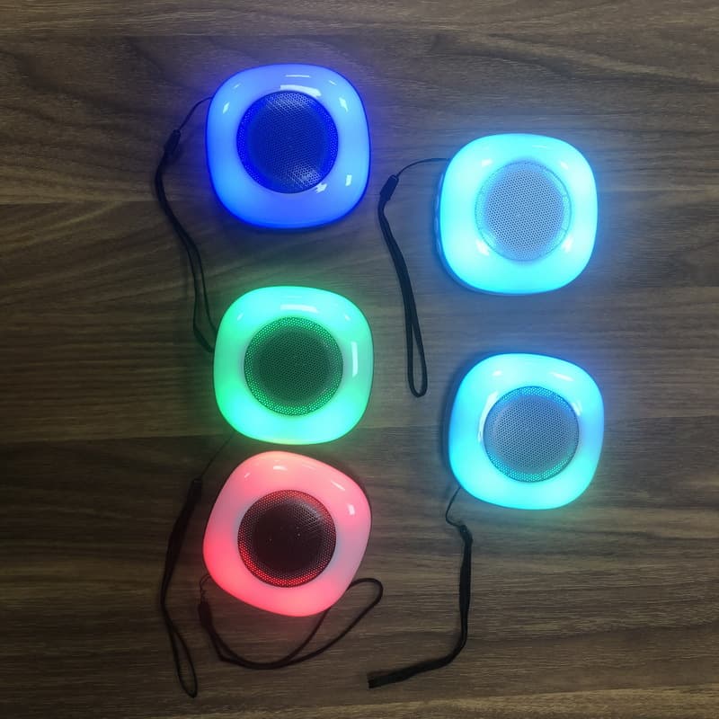 Rgb Marquee Gift Bluetooth Small Speaker Outdoor Mini Wireless Portable Luminous Audio Rgb Lighting Effect
