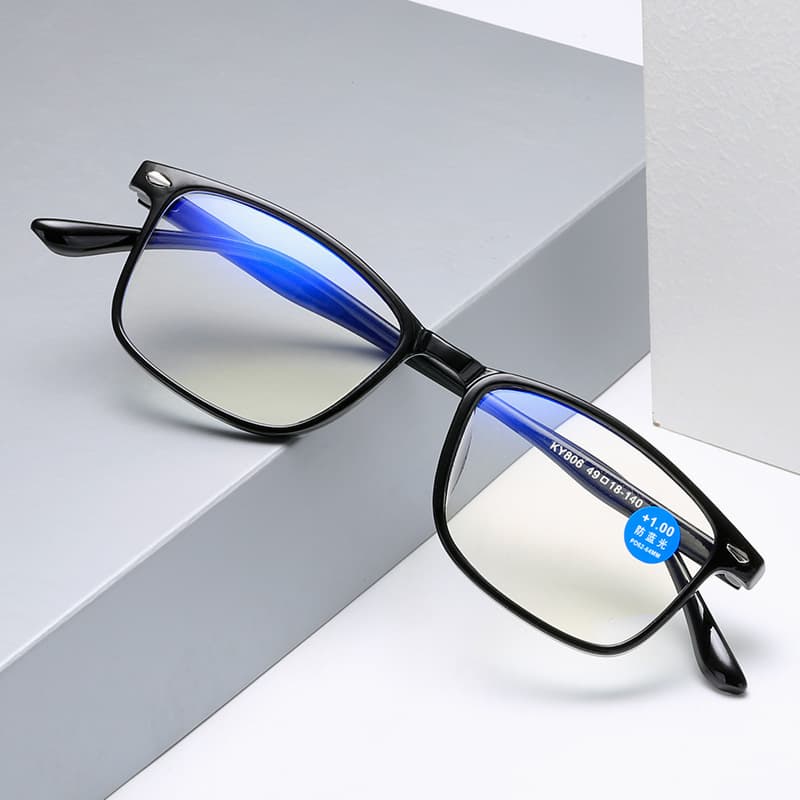 806 source factory anti-blue light reading glasses TR90 non-deformation reading glasses for the elderly