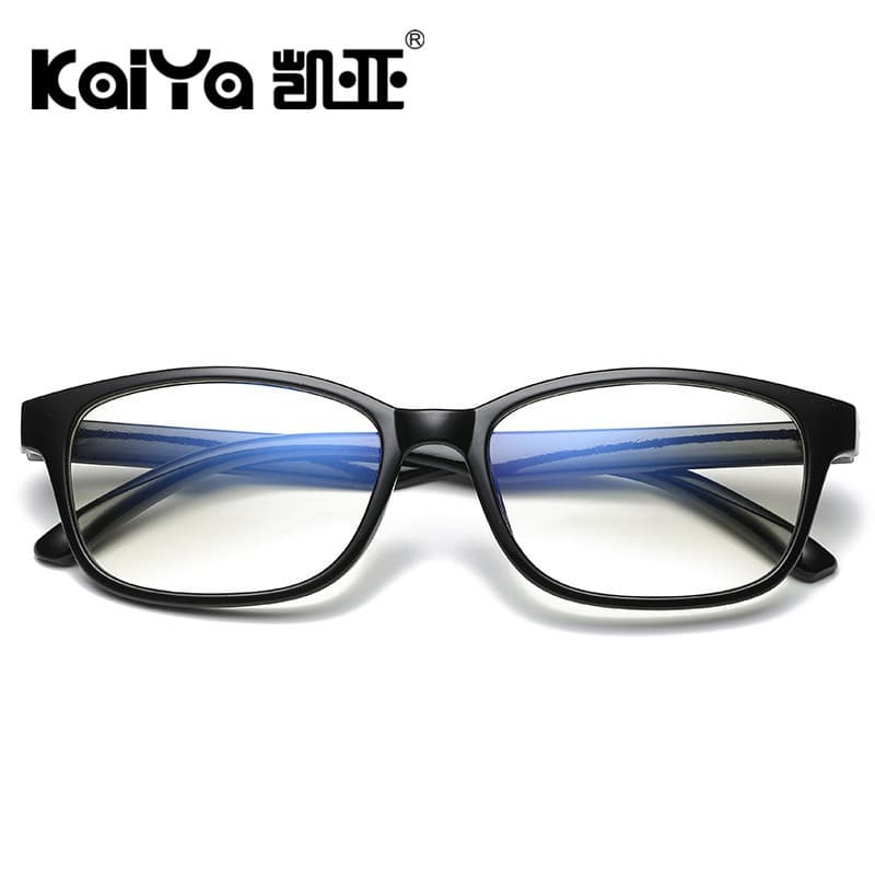 New Retro Anti-Blue Light Glasses for Men and Women, High-Definition Eye Protection, Can Be Equipped with Prescription Myopia Glasses Frames, Retro Flat Glasses