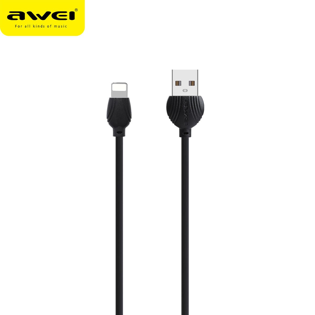 AWEI is suitable for Apple Huawei Xiaomi VIVOUSB data cable Android Type-C phone charging line