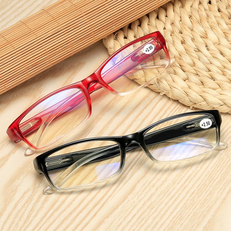Custom/New Gradient Frame Blue Light Presbyopic Glasses Neck-hanging Presbyopic Glasses 1019