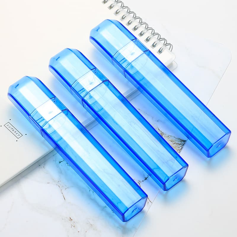Lightweight simple pen holder plastic all-in-one presbyographic glasses case Jianghu stall new presbyographic glasses case light and portable