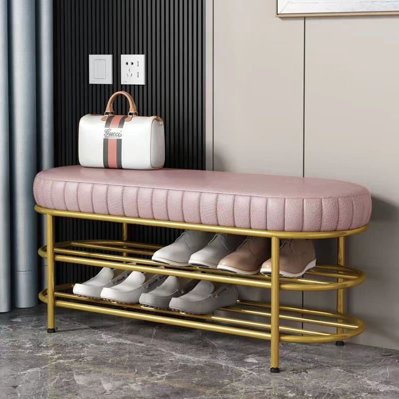 Special Offer Entry Shoe Changing Stool, Home Use at the Door, Soft Cushion Creative Shoe Cabinet and Stool Integrated Shoe Changing Stool