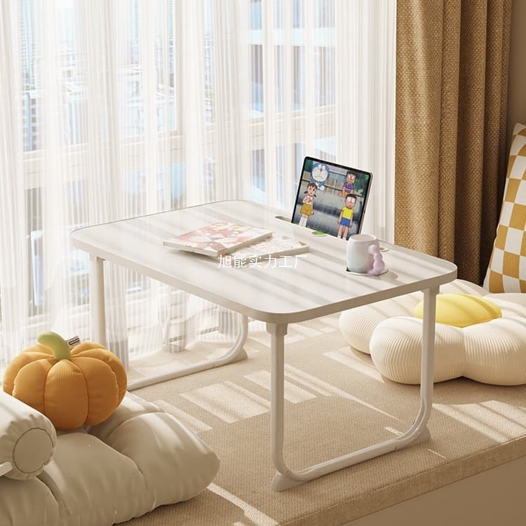 Factory Folding Laptop Bed Desk Simple Dormitory Home Bedroom Children's Student Folding Study Table