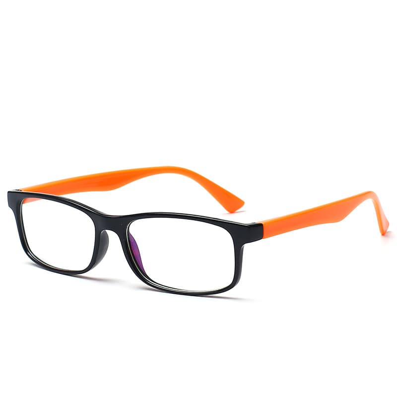 2025 Flat Glasses, Men's and Women's Computer Goggles, Fashionable Glasses Frames 8909 Eye Protection, Anti-Blue Light Myopia Glasses