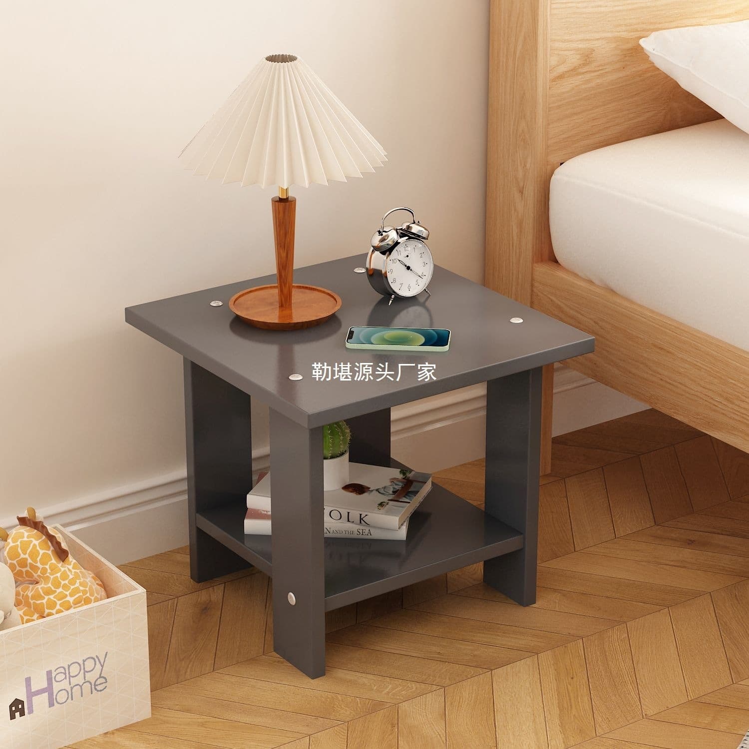 Small Table, Sofa Side Table, Coffee Table for Small Living Rooms, Rental House Bedside Shelf, Simple Tea Table Wholesale