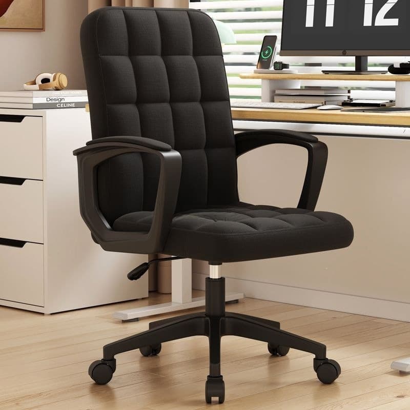 Yumu Computer Chair for Home Use, Conference Office Chair, Adjustable Swivel Chair, Staff Study Student Chair, Simple Backrest Chair