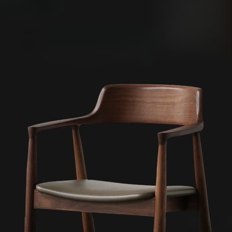 Nordic Solid Wood Chair, Kennedy Presidential Chair, Hiroshima Chair, Ash Wood Dining Chair, Home Meeting Simple Backrest Chair