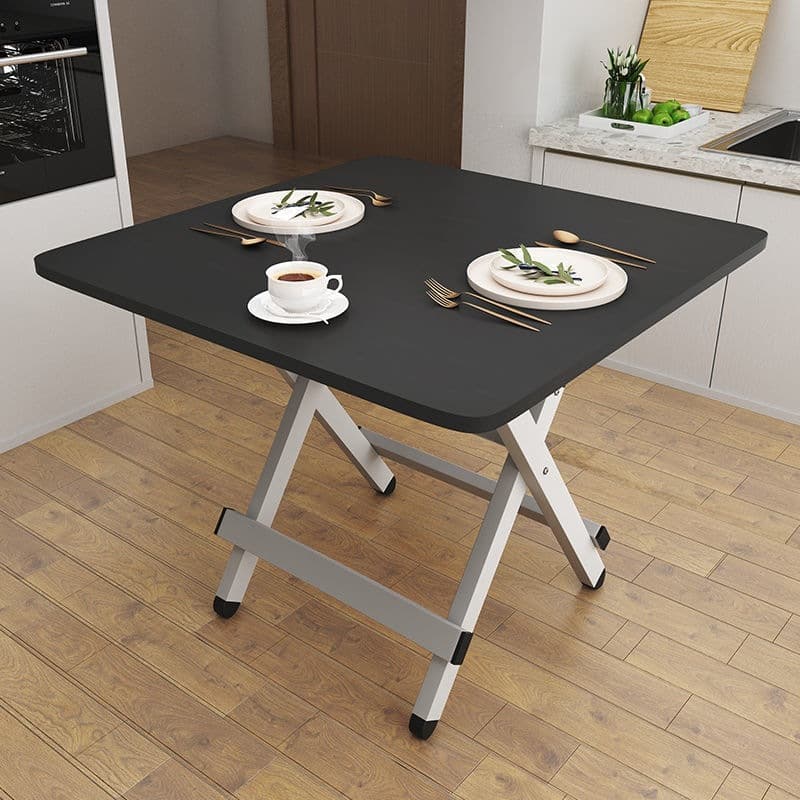 Folding Table Dining Table Rental Room Small Table Folding Dining Table Simple Setup Stall Dormitory Outdoor Home Use