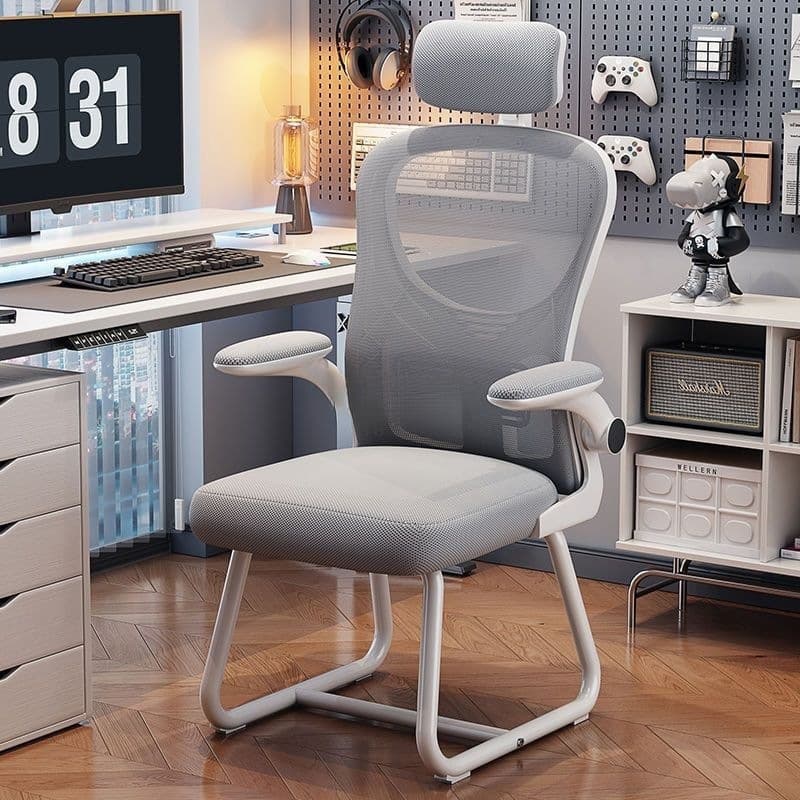 Computer Chair, Backrest Chair, Comfortable for Long Periods of Sitting, Gaming Chair, Ergonomic Chair, Dormitory Chair for College Students, Study and Office Chair