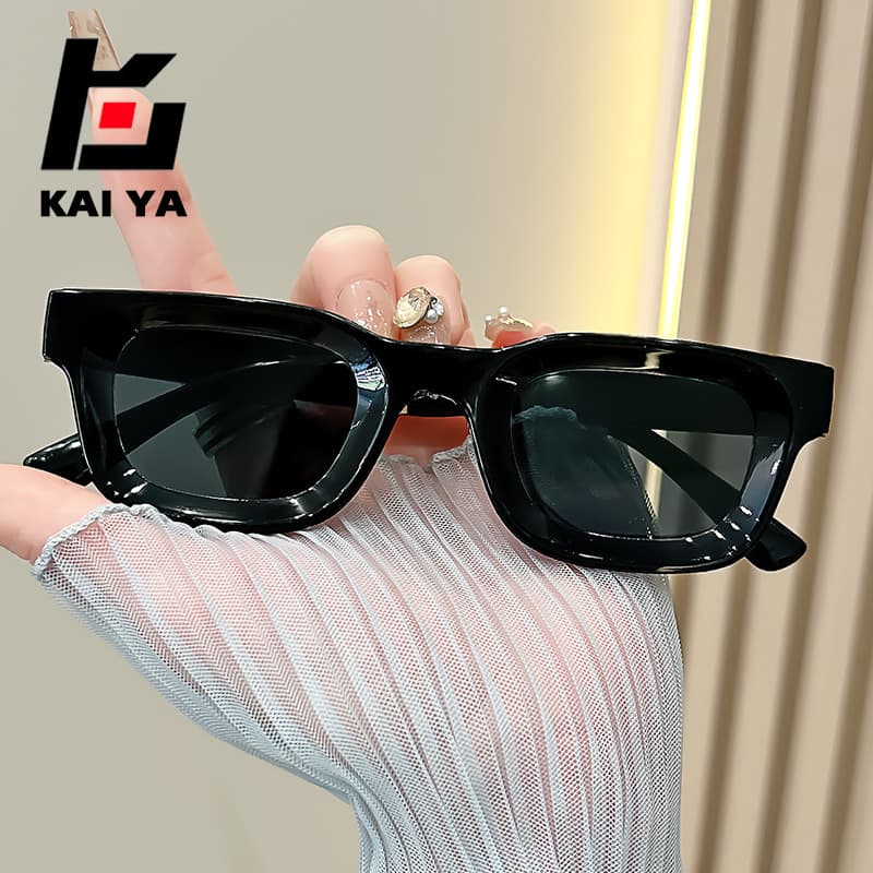 New European and American Fashion Sunglasses for Women, High-End Kendall Jenner Style Thick-Rimmed Sunglasses, Trendy Ins Fashion Sunglasses