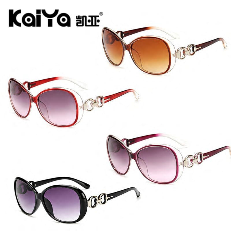 Fashion sunglasses ladies jade crystal texture 2115 sunglasses gradient sunglasses net red big frame toad glasses wholesale