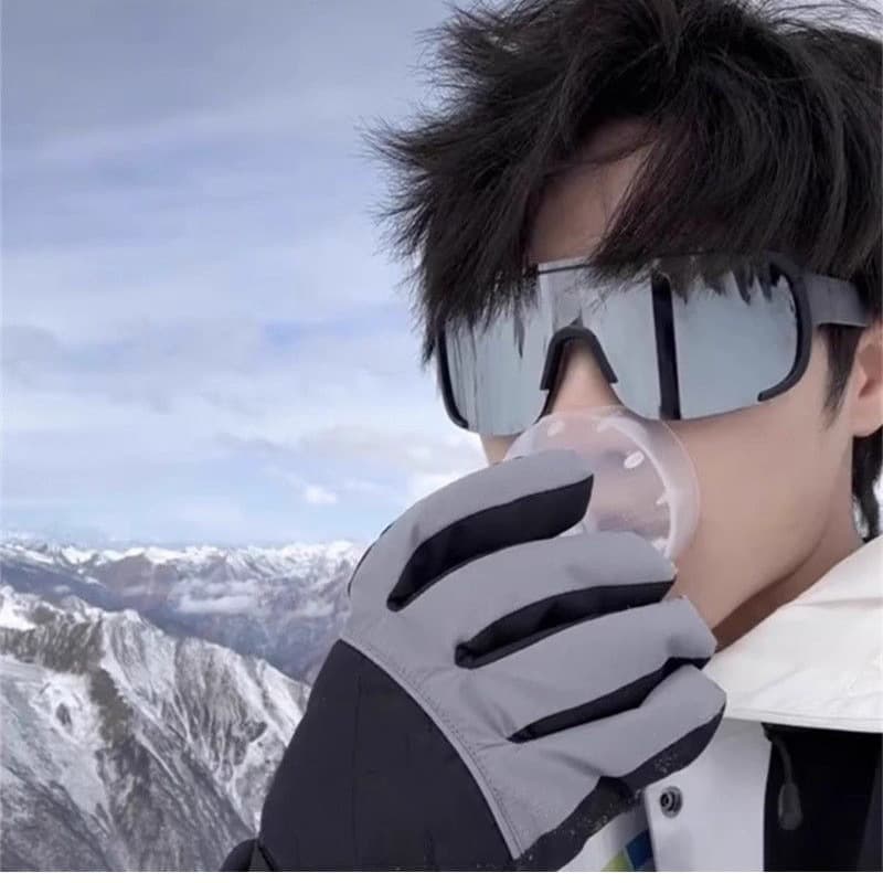 European and American Outdoor Sports Riding Glasses Mountaineering Hiking Anti-UV Sunglasses Women's Windproof Men's Sunglasses