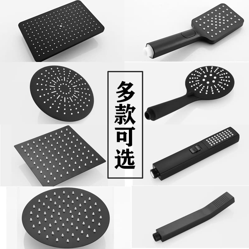 Powerful Pressurized Large Shower Top Spray Single Head Stainless Steel Shower Head Household Shower Head Bathroom Shower Head