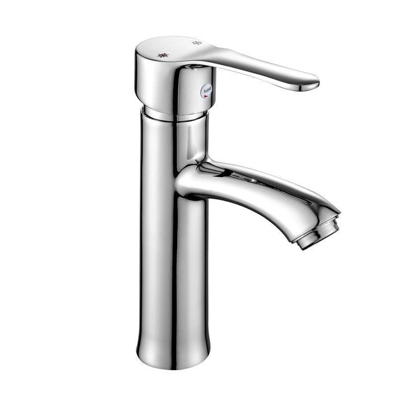 Factory direct seven wolves single hole hot and cold mixing faucet bathroom basin faucet sanitary ware faucet universal