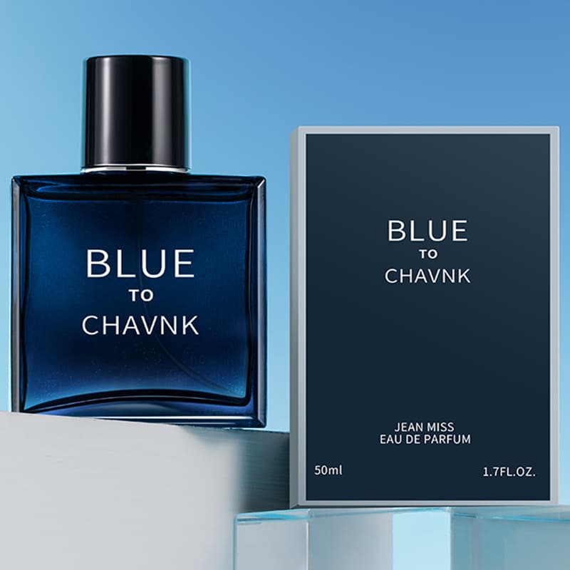 Xiaocheng Yixiang's New Blue Men's Perfume Woody Fragrant Long-Lasting Light Fragrance Student Cologne Wholesale