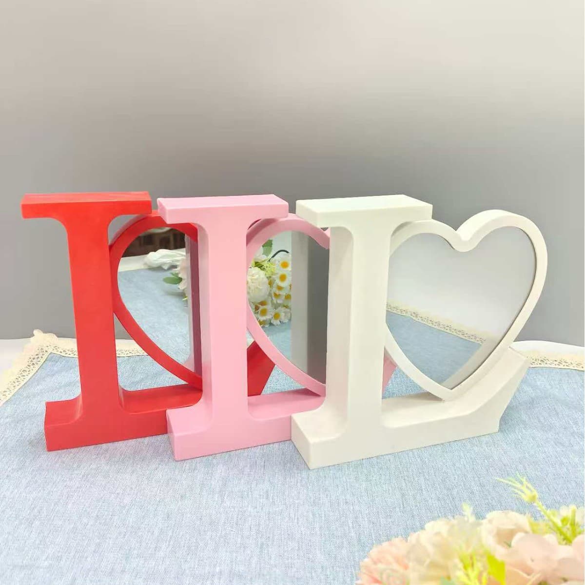 Led Photo Frame Light Luminous Photo Frame Multifunctional Creative Table Lamp Photo Frame Home Decor Mirror Photo Frame 2-in-1 Hot