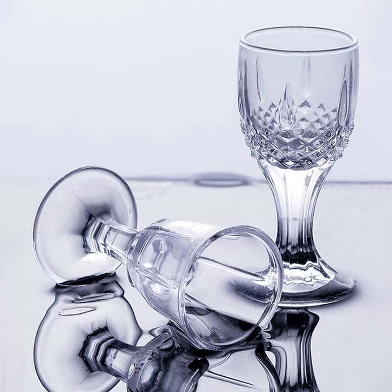 Spirits Cup Wine Utensils Wine Glass Household Glass Wine Glass small size Cup One-off Cup Bullet Cup wonton Cup Wine Pot Cup