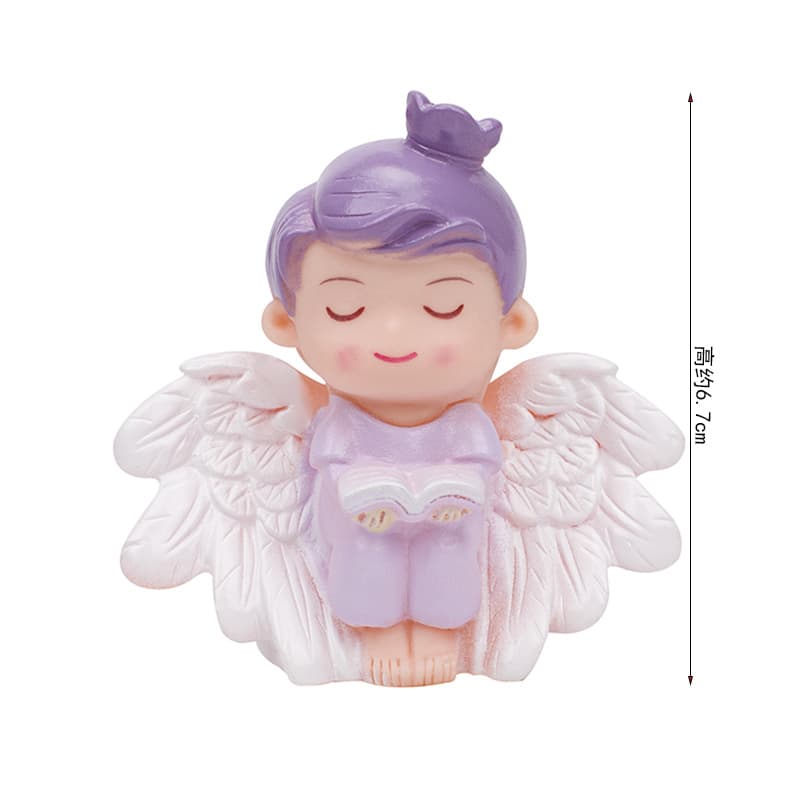 Angel Baby Cake Decoration Internet Popular Creative Cute Princess Girl Doll Birthday Baking Plug-in